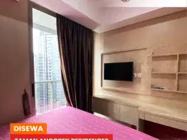 Fully Furnished Bagus, Studio, Pool View, Taman Anggrek Residences