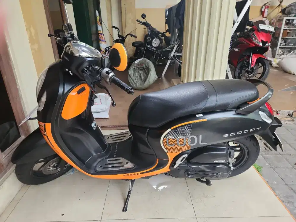 Scoopy orange 2022 Gbm bisa tunai atau kredit
