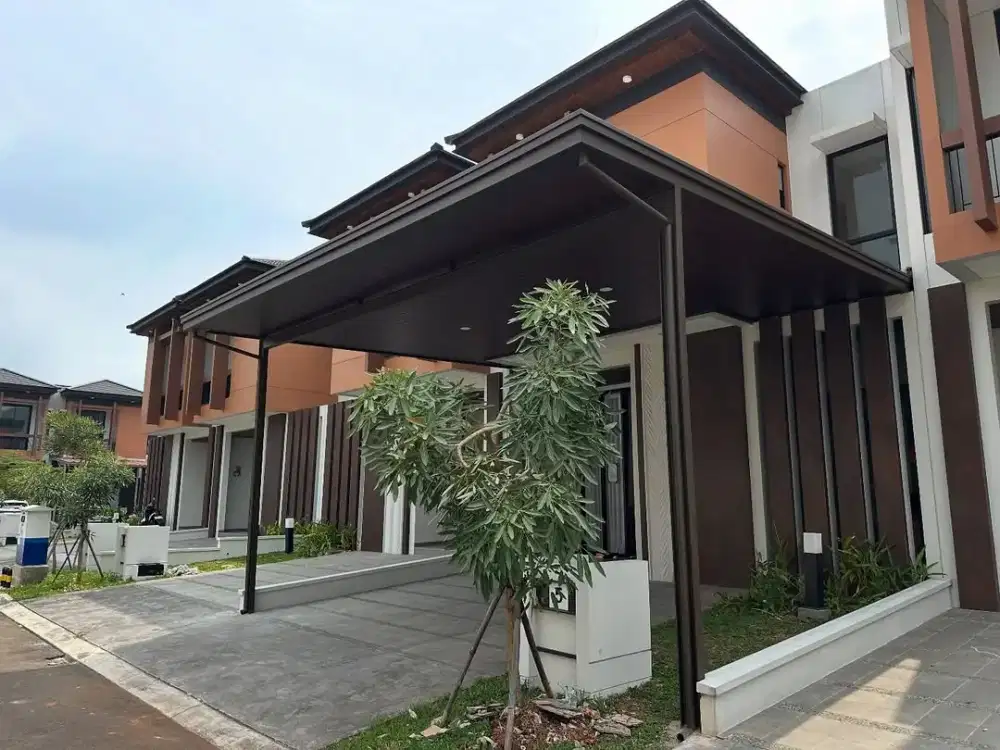 kanopi minimalis atap alderon plafon pvc modern