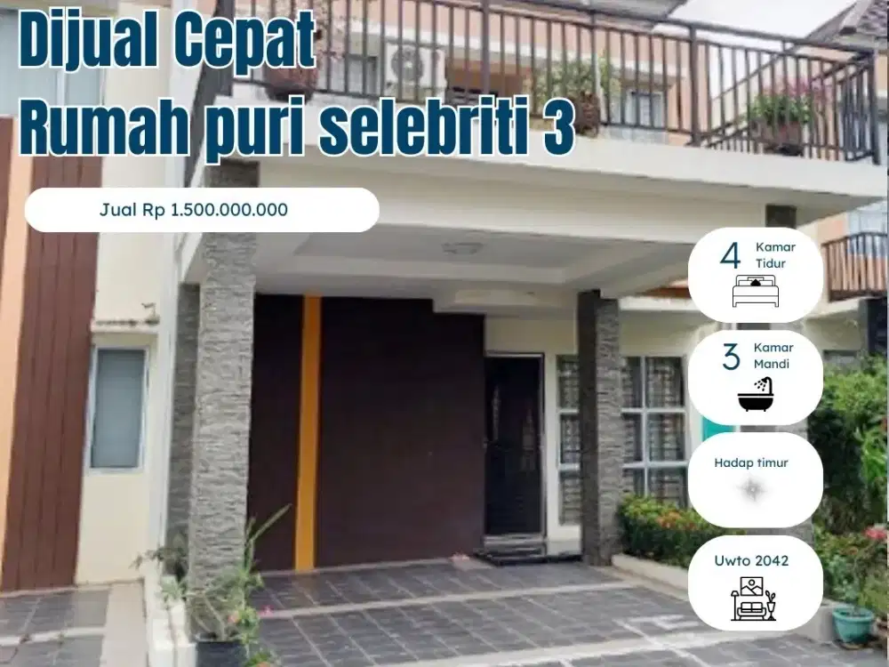 Dijual Rumah Puri Selebriti 3 Batam Center