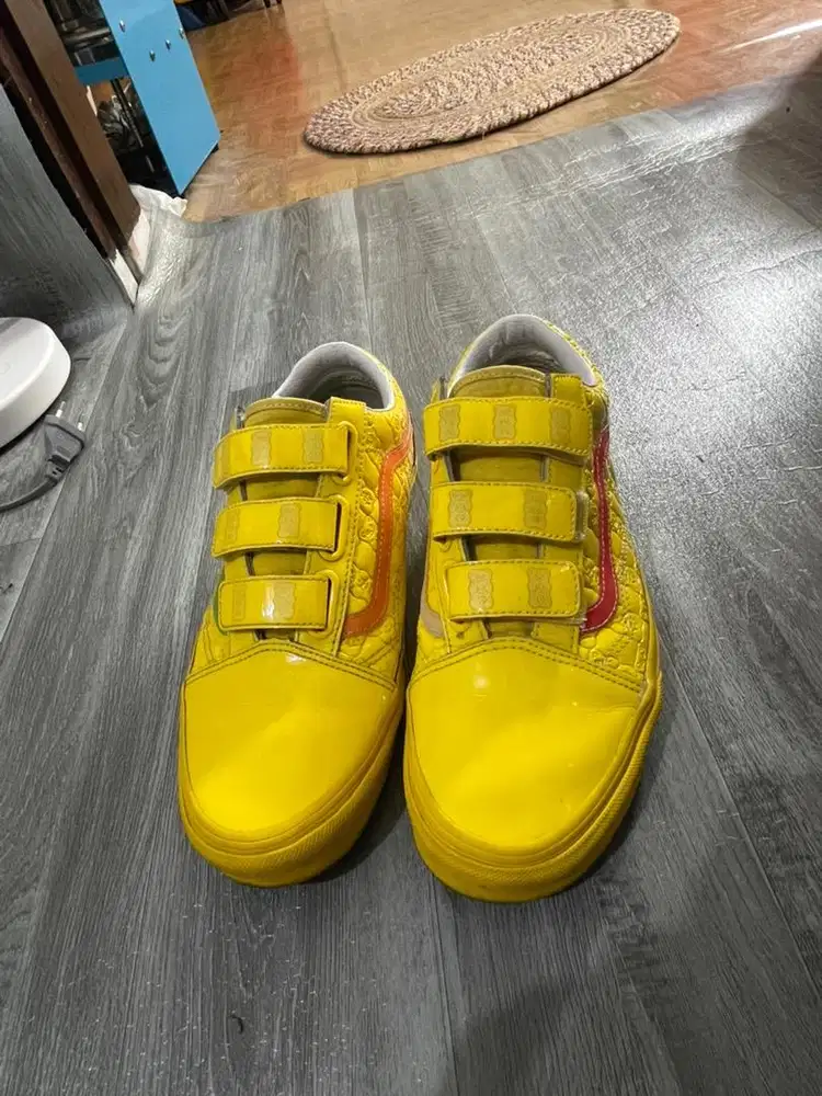 Sepatu Vans Haribo Checkerboard Yellow Original
