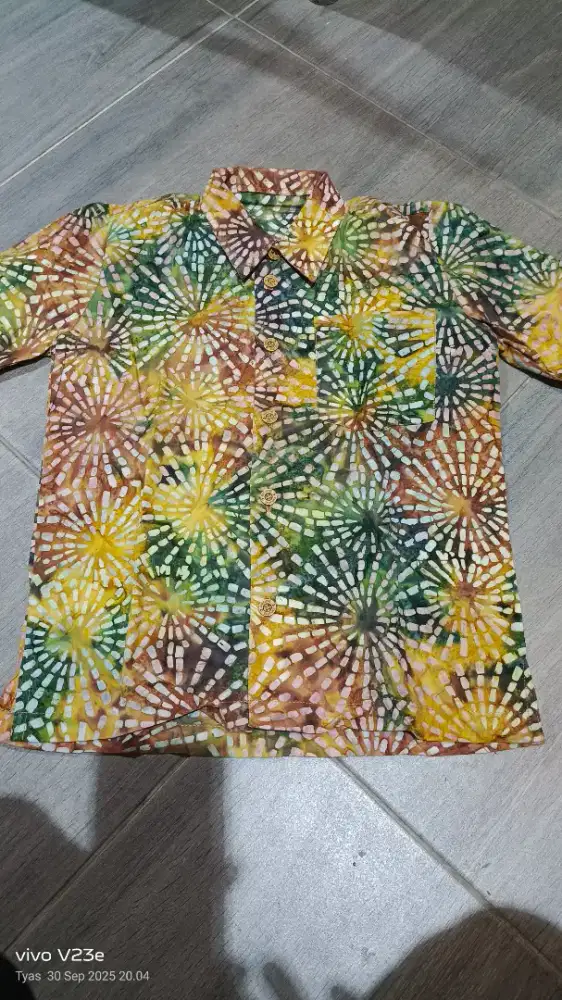Kemeja batik anak laki laki