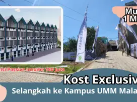 Kost-Kost an Exclusive Cuma 8 Unit!!! 2 Menit UMM Tinggi Occupancy