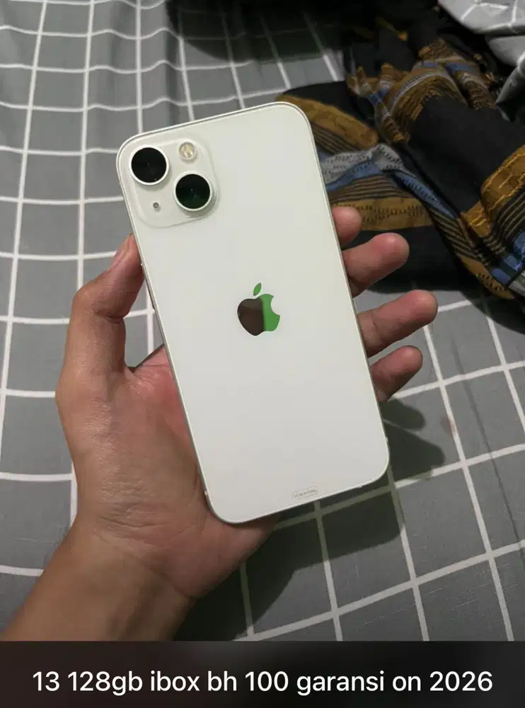 Iphone 13 128gb garansi on panjang bh 100% real
