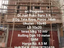 Dijual Ruko 3 lt di Dg Tata Raya Makassar