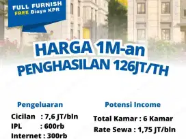 Rumah Kost Murah Alesha House at Vanya Park BSD Tangerang Selatan