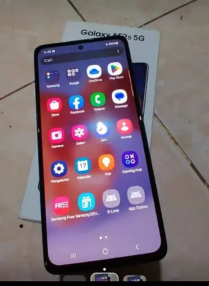 Samsung galaxy a52 5g 8/256 sein fullset mulus