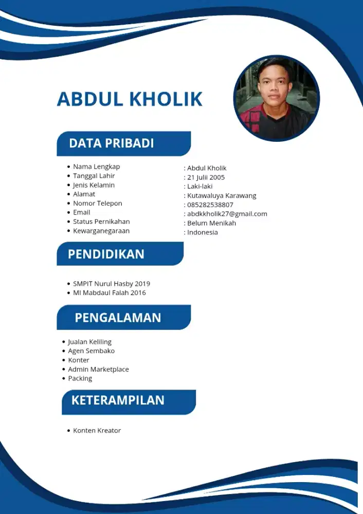 bismillah cari pekerjaan
