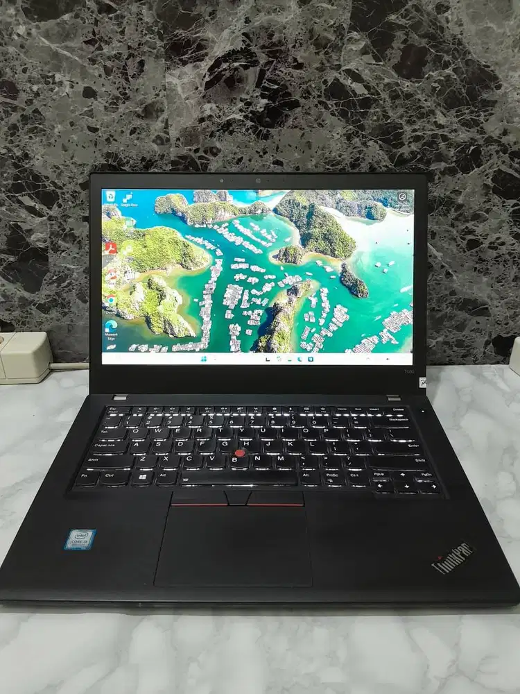 Lenovo Thinkpad T480, Core i5 gen8, Ram 8GB, ssd 256GB, layar 14inch