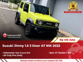 [ GARANSI 5TH ] Suzuki Jimny 1.5 3 Door AT Kinetic Yellow 2023/2024