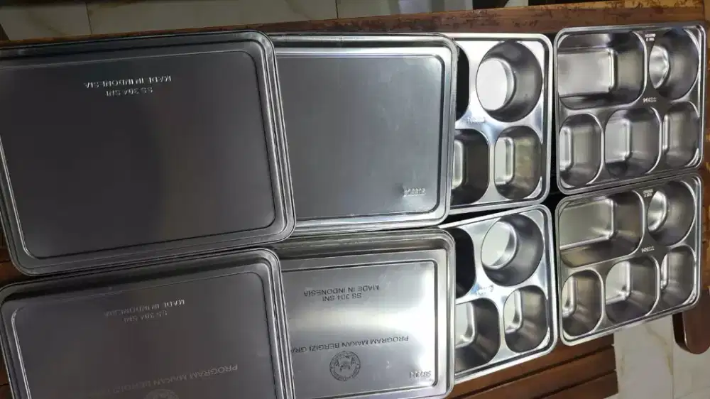 Food tray/ompreng tempat makan mbg