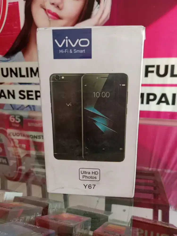 Vivo Y67 6/128gb PROMO HP MURAH