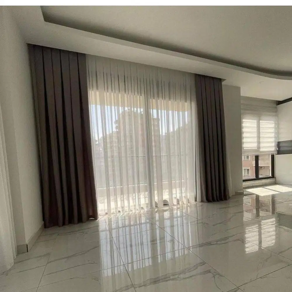 Menjual Tirai Gorden Jendela Gordyn Mewah Hordeng Model Terbaru Murah