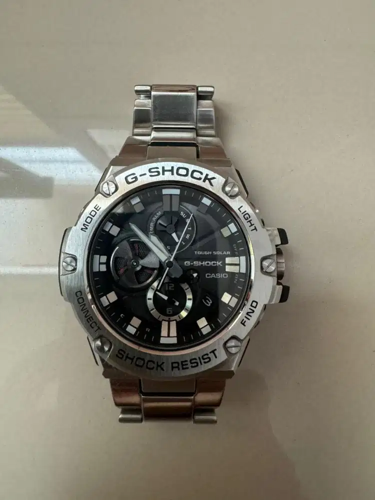 Jam G-Shock Silver Original