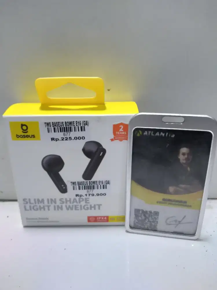 Headset BT BASEUS BOWIE E16 ATLANTIS DAHSYAT