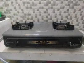 Kompor gas Rinnai 2 tungku Grande RI 712 BGX