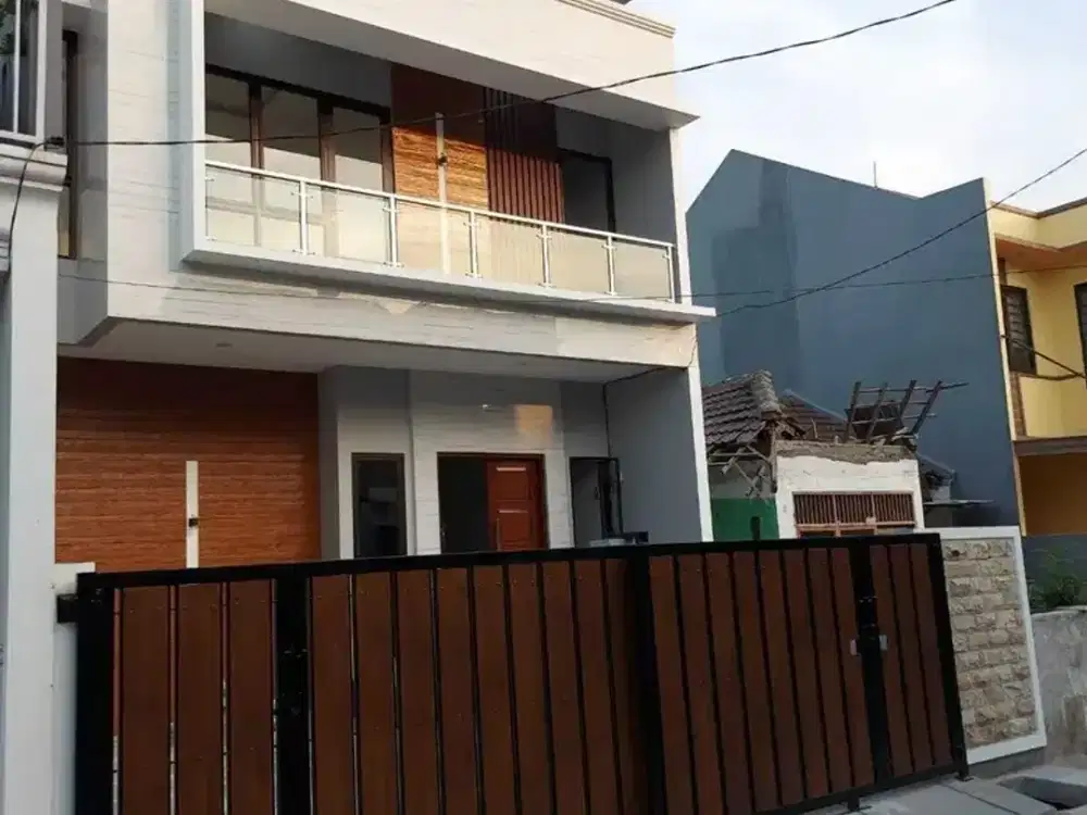 Rumah BARU 3 Unit Di Bintara Loka indah Hanya Sejengkal Ke Pondok Kopi