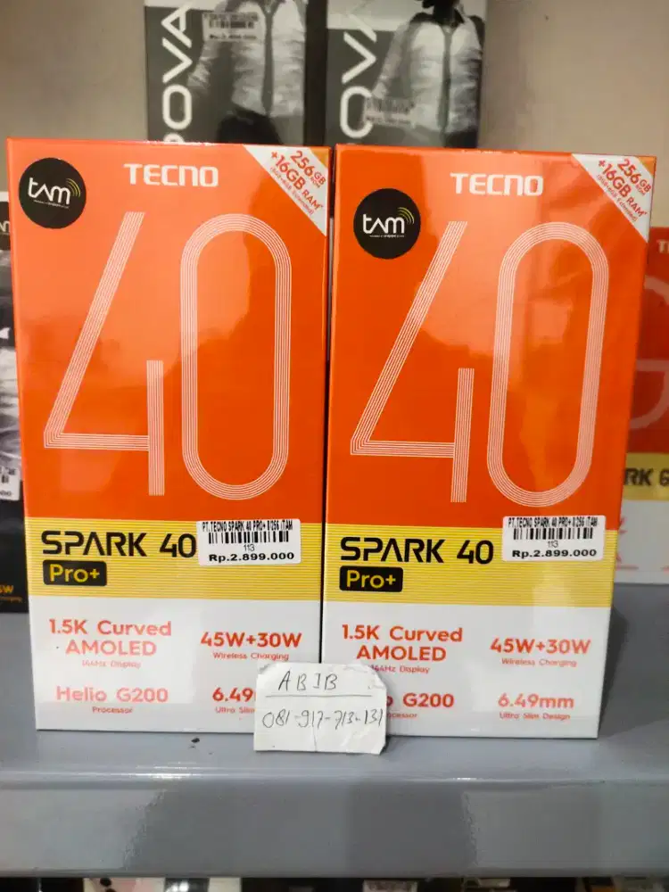 TECNO SPARK 40 PRO+ 8/256GB | ATLANTIS DAHSYAT
