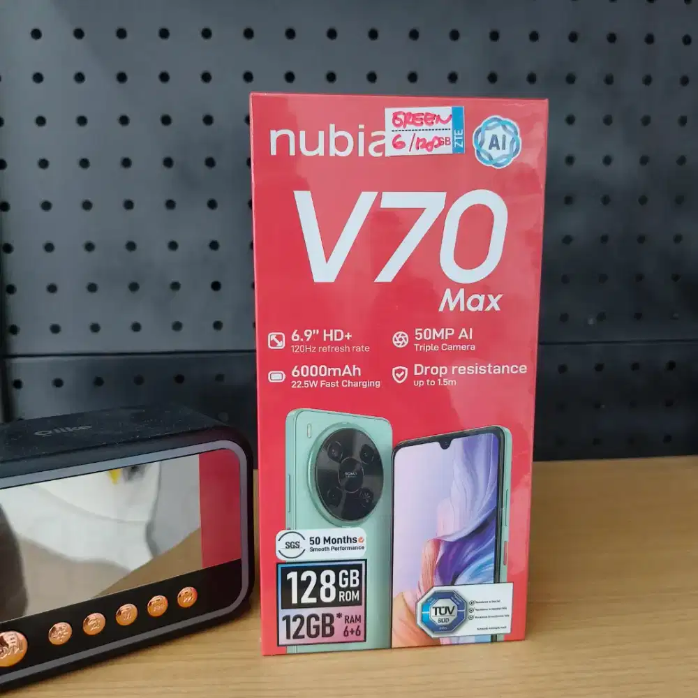 ZTE NUBIA V70 MAX 6/128 MURAH