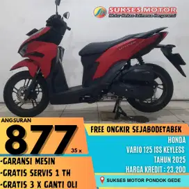 GRATIS SERVIS 1 TAHUN HONDA VARIO 125 ISS KEYLESS TAHUN 2025