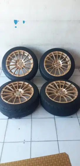 Velg R16 + ban 195/50 Semi slick