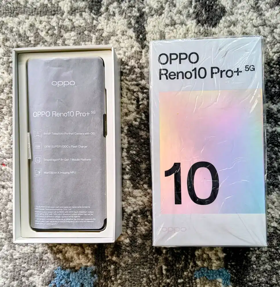 OPPO Reno 10 Pro Plus 12/256 Grey, Resmi, Fullset & LikeNew (Bandung)