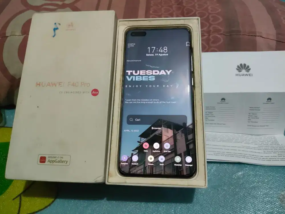 Huawei P40 PRO 5G LENGKAP MULUS ALL OPERATOR