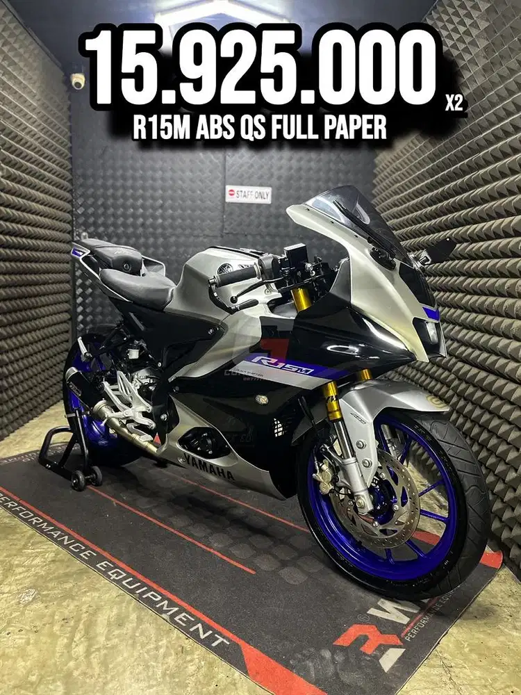 R15M OR R 15 M ABS QS 2023 LOW KM MODIF SUPERB UNIT