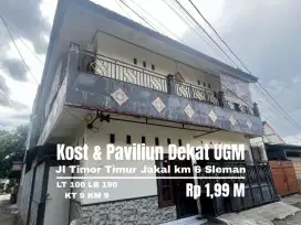 Turun harga Kost dan Paviliun dekat UGM Jakal km 6