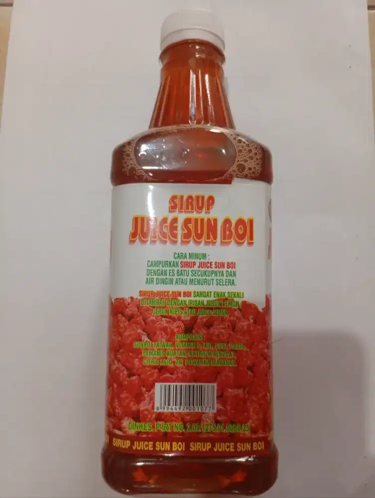 Sirup Juice Sunboi Paten