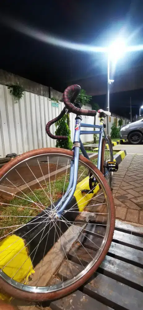 Fixed Gear Sepda Fixie Frame Original Japan Gios Jual B.u