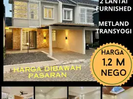 DIJUAL RUMAH BARU RENOV SIAP HUNI BAGUS SEMI FURNISHEDADI  METLAND TRANSYOGI