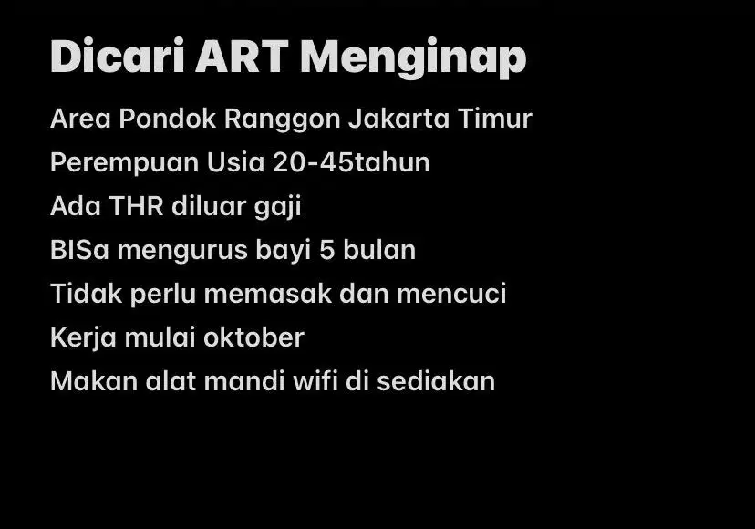 Lowongan kerja