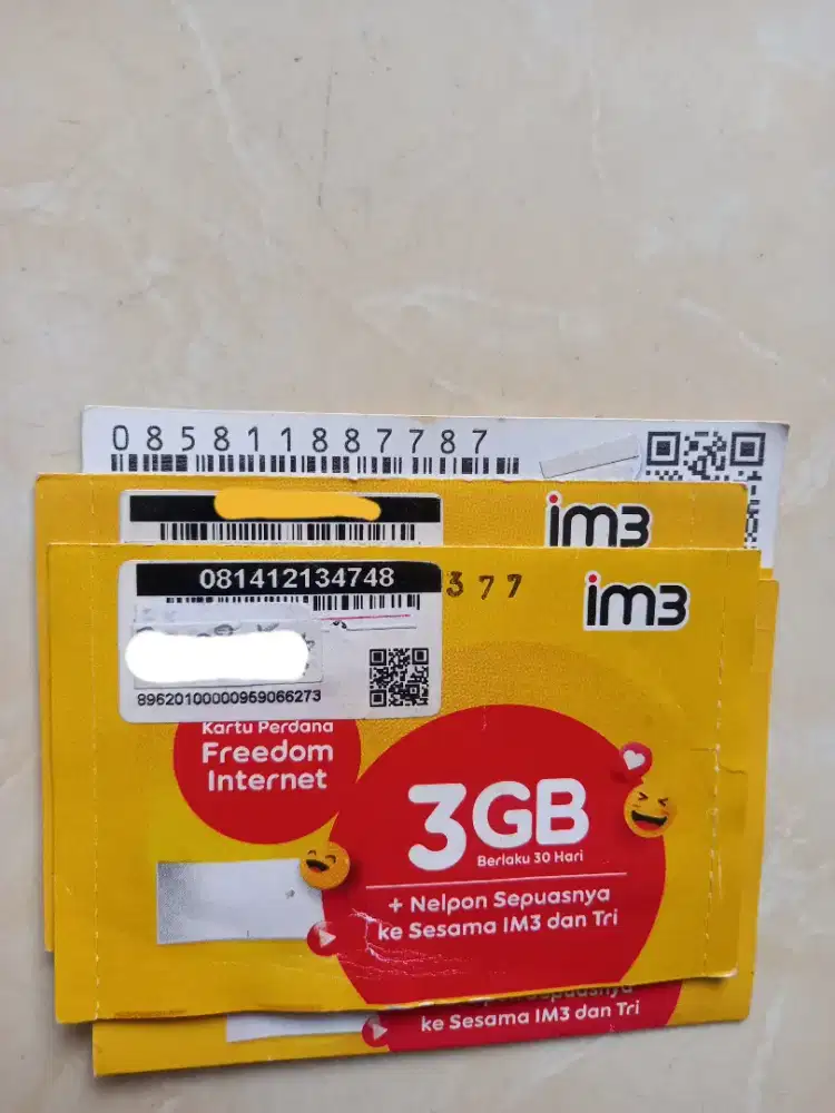 indosat im3 nomor cantik