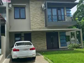 Rumah modern 2 lantai posisi hook di citra grand