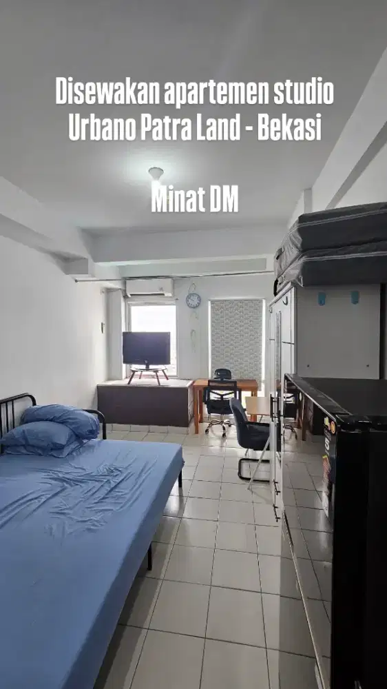 Sewa Apartemen Patra Land Urbano Studio Full Furnished