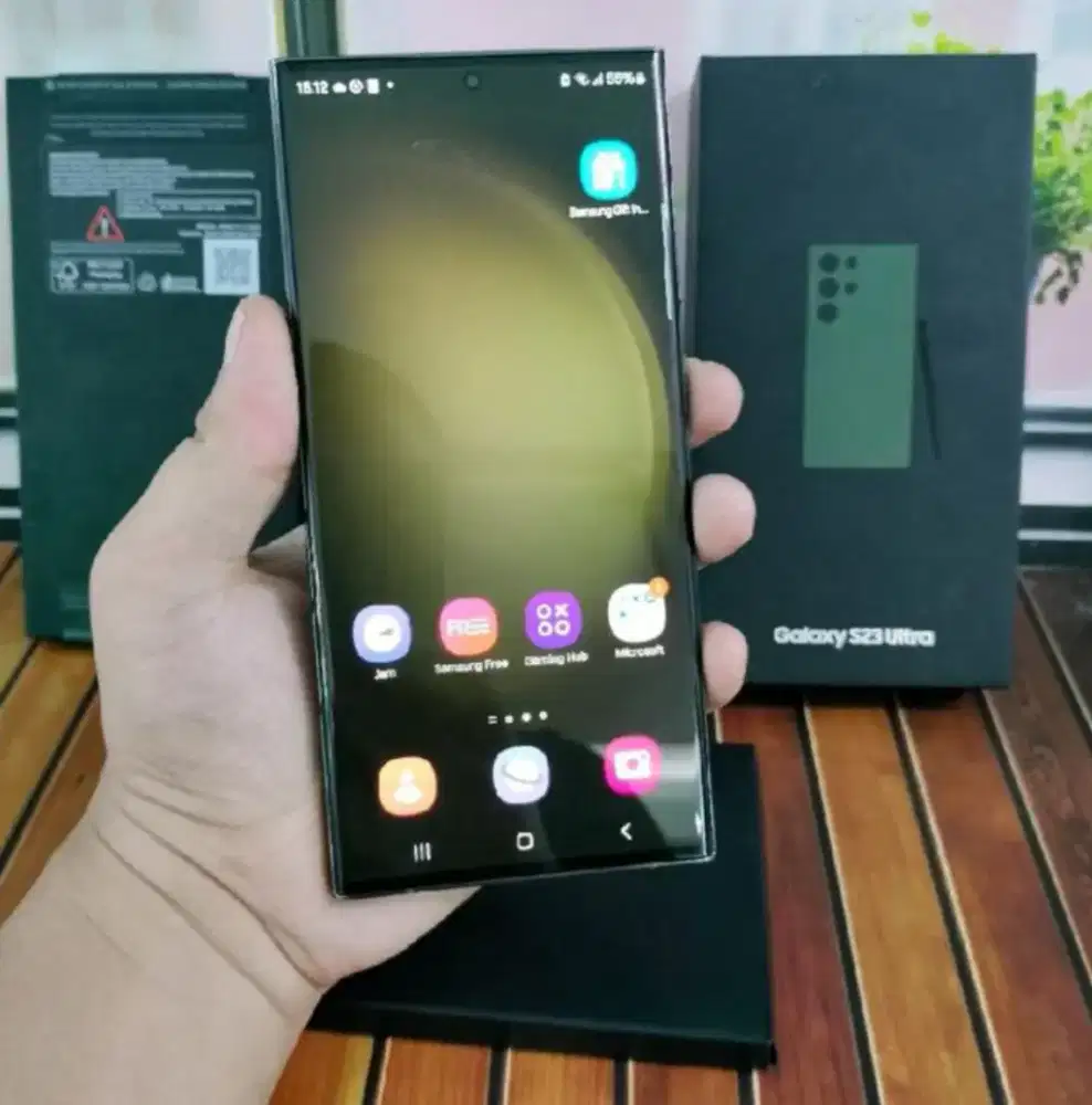 Samsung Galaxy S23 Ultra Ram 12Gb/512Gb lengkap