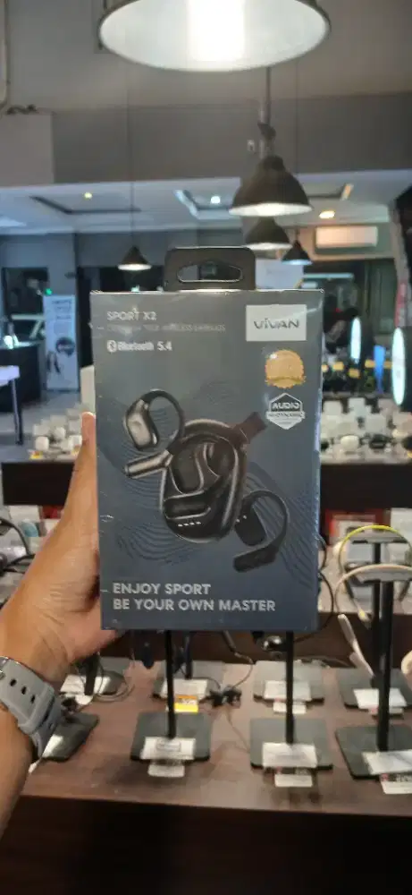 VIVAN SPORT X2 OWS Open Ear True Wireless Earbuds IPx5 Dual ENC