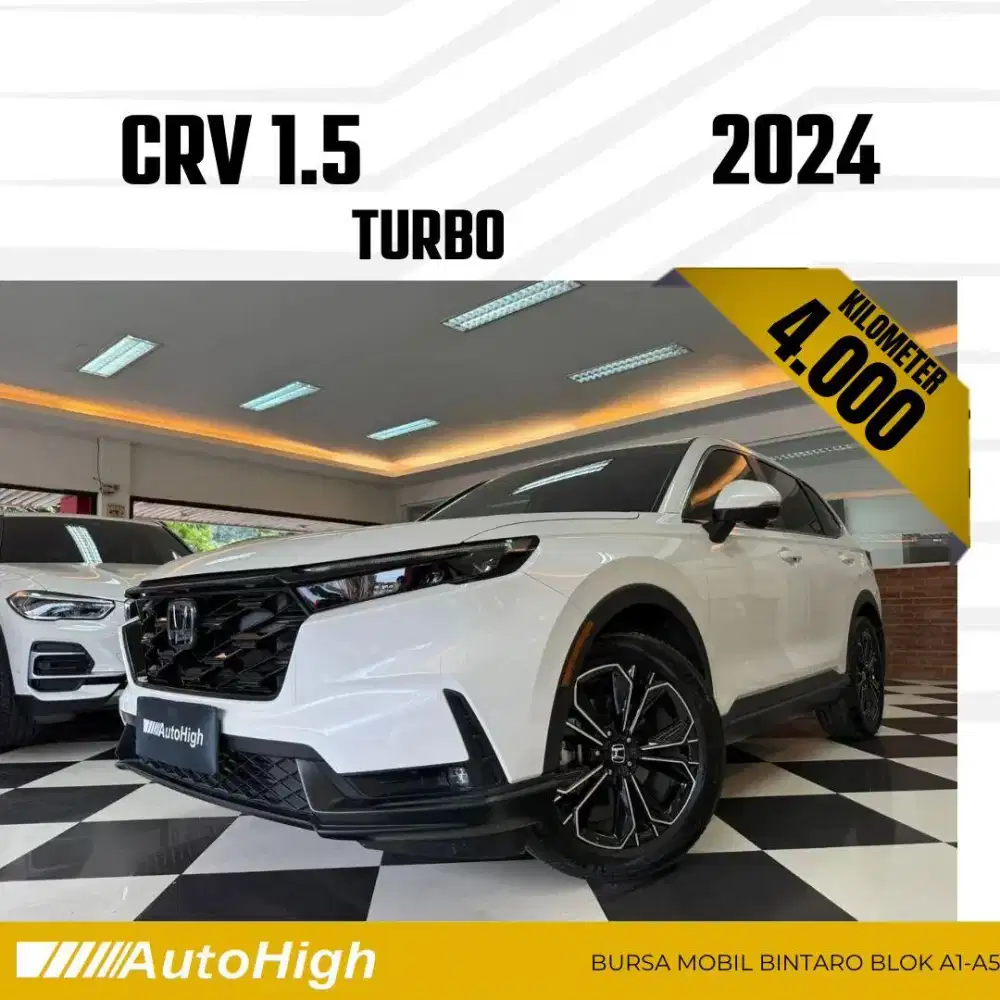 DP10% [Km4.000] CRV 2024 White / CR-V RS Hybrid Reg 2025 #AUTOHIGH