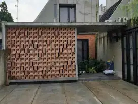Rumah Dengan Design Industrial nyaman di Bintaro Tangerang Selatan