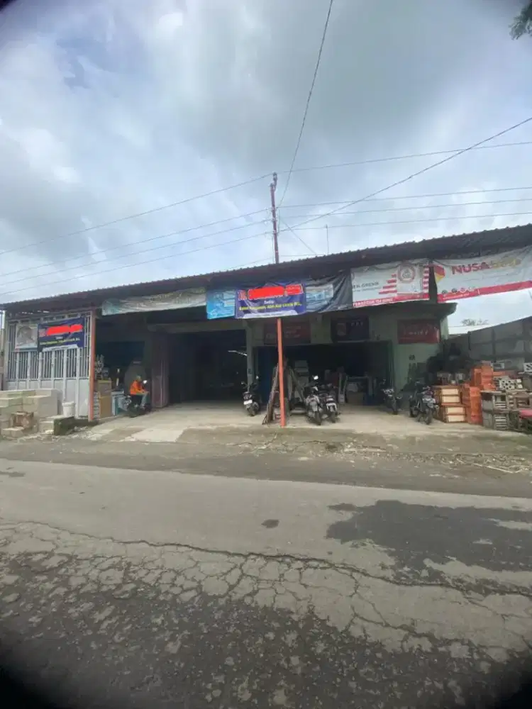 Dijual cepat bangunan di gegersimo bisa nego