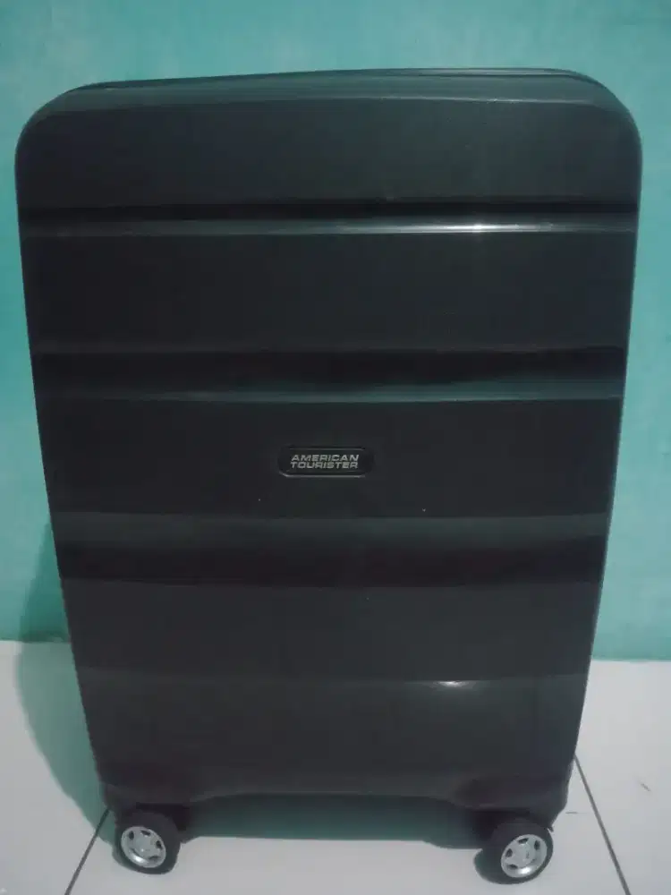 Koper American Tourister spinner 100% original cabin size 20 inchi