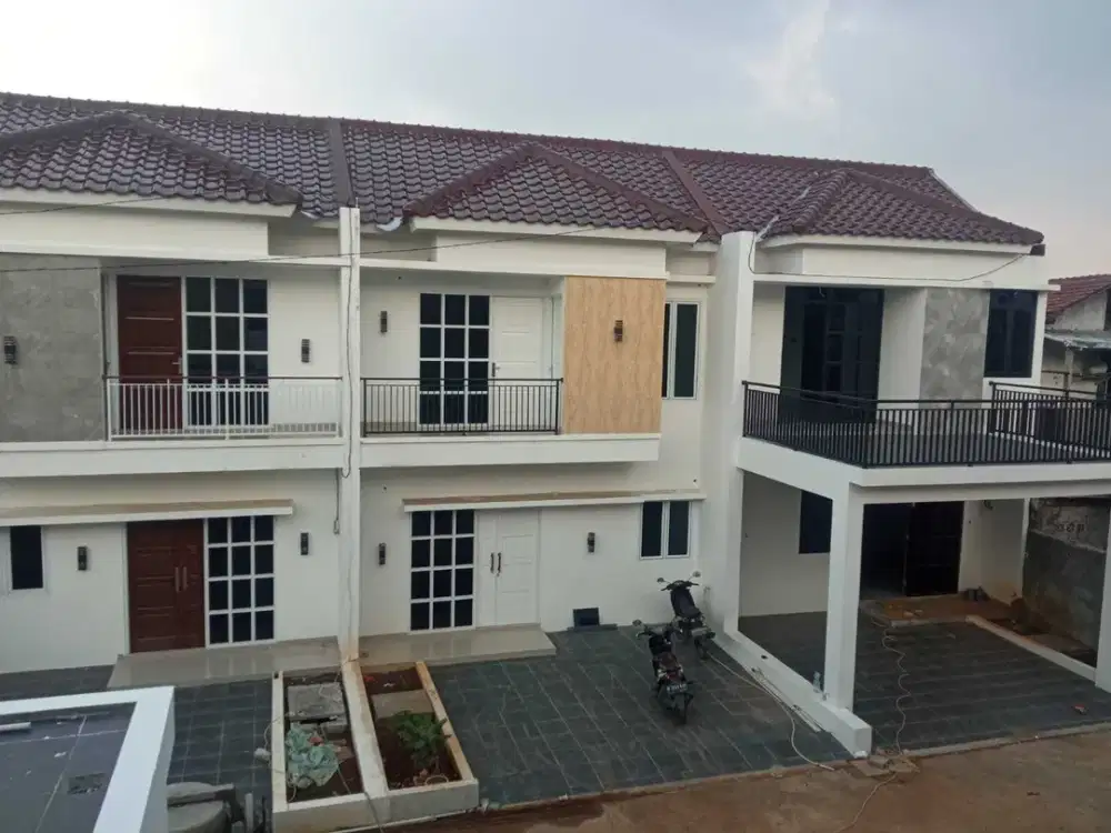 Rumah cluster mewah 2lantai dekat pintu tol jatibening