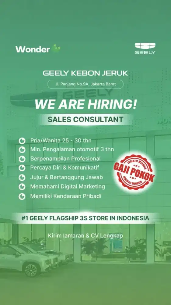 Lowongan Sales Mobil