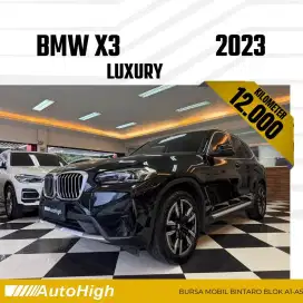 DP10% [Km4.000] X3 Luxury 2023 Black / M-Sport Reg 2022 #AUTOHIGH