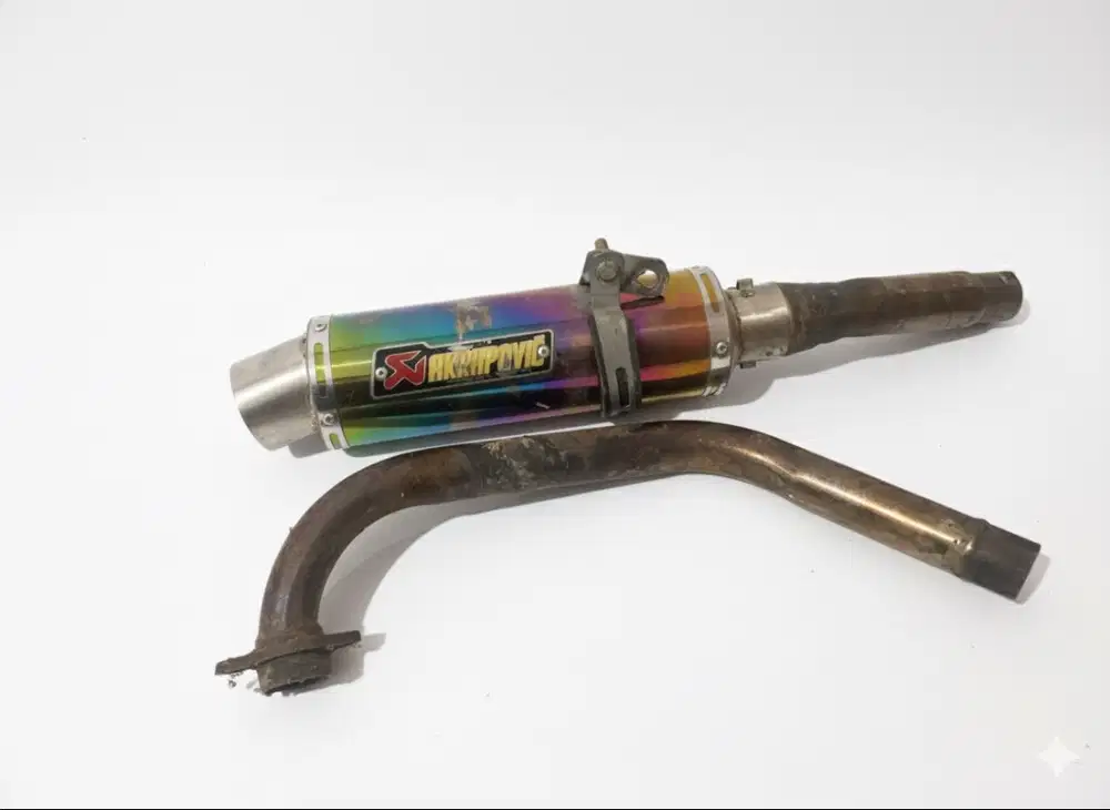 Kenalpot Racing AKRAPOVIC Untuk CB150R SE Thn 2019
