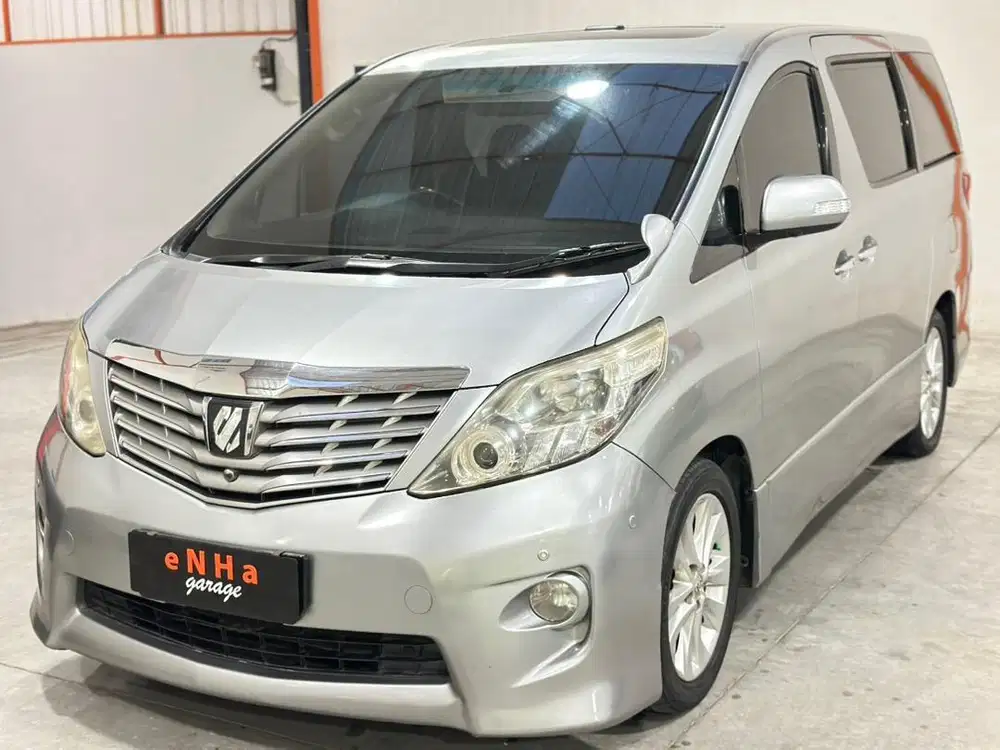 Toyota Alphard G 2WD 2.4 A/T 2010.. eNHa garage Semarang..