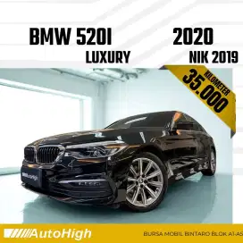DP10% [Km35.000] 520i Luxury 2019 Black Reg 2020 #AUTOHIGH