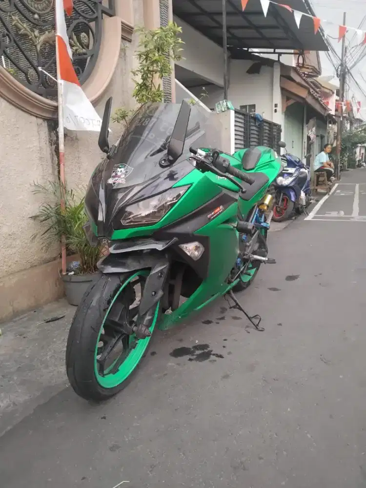 Kawasaki ninja 250 FI bisa TT bt tukar tambah barter