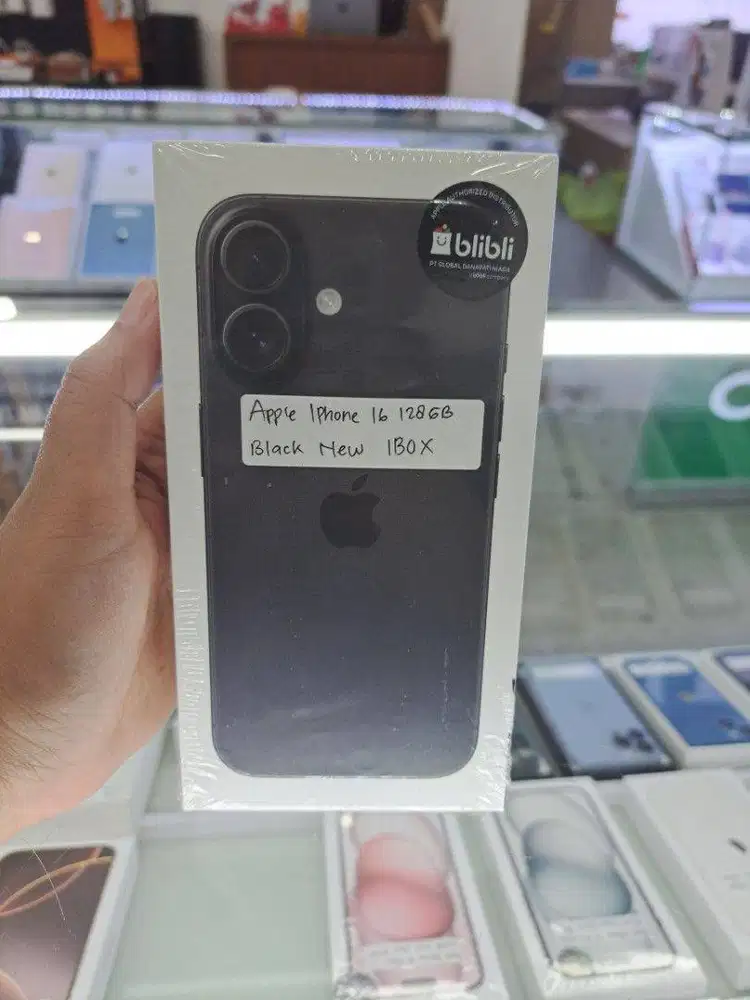 Apple IPhone 16 128GB Black New Garansi Resmi Indonesia